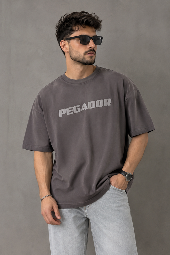 تیشرت مردانه یقه گرد اور سایز طرح PEGADOR